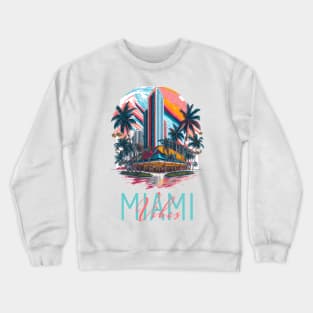 Miami Vibes Crewneck Sweatshirt